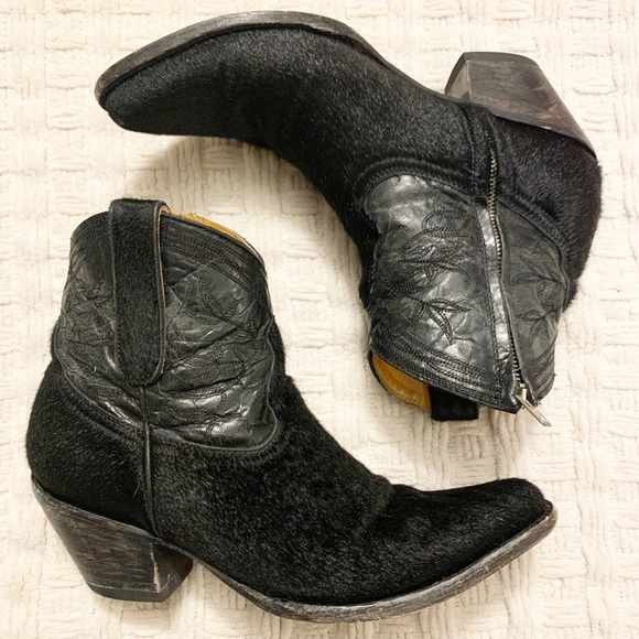 Old Gringo Shoes - RARE Old Gringo Black Polopony Boot